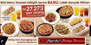 Harga Menu Sensasi Delight Pizza Hut Spesial Pizza Hut Pizza