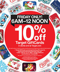Target gift card sale black friday. Free 30 Discount At Target Com Tomorrow Only Plus Cash Back Black Friday Deal Points Miles Martinis