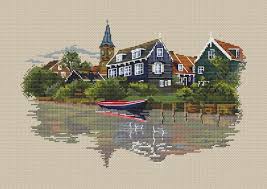Landscape anchor cross stitch patterns free download pdf. Cross Stitch Pattern Pdf Cross Stitch Pattern Cute Village Landscape Cross Stitch Wall Decor Kits How To Craft Supplies Tools Autorentreff Badcamberg De