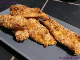 Aiguillettes De Poulet Panees A L Airfryer Ou Au Four Recettes Recette Aiguillette De Poulet Pane Poulet Pane Aiguillette De Poulet