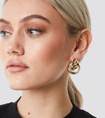 Gold Statement Hoops 2024