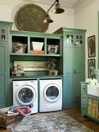Shop storage racks, washroom space. 30 Best Laundry Rooms Lovely Functional Laundry Room Ideas