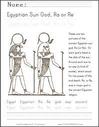 And flax to be made into linen for cloth. Ancient Egyptian Sun God Ra Or Re Student Handouts Ancient Egyptian Spelling And Handwriting Ancient Egypt For Kids