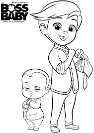 Kids are not exactly the same on the. Baby Boss To Color For Kids Baby Boss Kids Coloring Pages