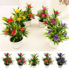 Our fake outdoor flowers are plastic and have uv protection built in for years of use. Artificial Flowers With Pot Artificial Lotus Flower Fake Plant Potted Plant Plastic Fake Flower Skybird Artificial Plant Outdoor Home Decoration Gift Shopee Malaysia