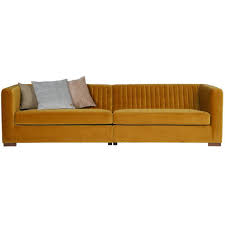 Weitere ideen zu xl sofa, sitzecke, möbel. Bepurehome Nouveau Sofa Xl Velvet Mustard Lefliving Com