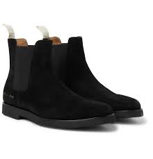 Common projects suede chelsea boots. Common Projects Suede Chelsea Boots Black Common Projects