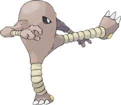Il n'a ni bouche, oreille ou nez apparents. Kicklee Pokewiki