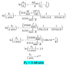 Once all the water is turned into vapor, a further transfer of heat will simply increase the temperature. The Enthalpy Of Vaporization For Acetone I Clutch Prep