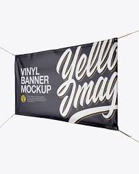 You are welcome to visit our new collection of 49+ free psd billboard & banner mockups for creating the best advertisement and premium version! Matte Vinyl Banner Mockup In Outdoor Advertising Mockups On Yellow Images Object Mockups Free Psd Mockups Templates Mockup Free Psd Vinyl Banners