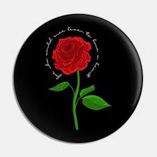 Beauty and love all in a flower that’s enchanted and magical. Beauty And The Beast For Who Could Ever Learn To Love A Beast Enchanted Rose Beauty And The Beast Pin Teepublic