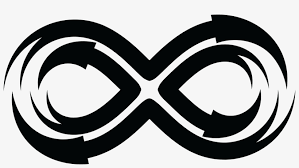 Maybe you would like to learn more about one of these? Free Clipart Of A Black And White Arrow Infinity Symbol Infinity Logo Black And White Png Image Transparent Png Free Download On Seekpng