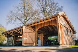 Exklusive Wagen Remise Carport Selber Bauen Sprossenfenster Remise