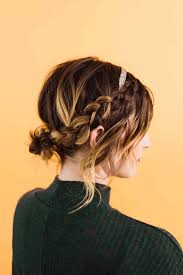 Use foil to make your curls last longer. Easy Updo Styles For Medium Or Long Hair A Beautiful Mess