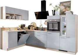 Top angebote auf einbauküchen und vieles mehr. Express Kuchen Winkelkuche Scafa Vormontiert Mit Vollauszugen Und Soft Close Funktion Stellbreite 305 X 185 Cm Online Kaufen Otto