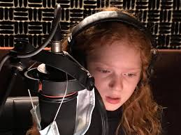 Look at this cute pie. This is 9 year old Hannah Hubbell of Delaware  Community School