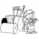 For boys and girls, kids and adults, teenagers … Construction Coloring Pages