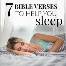 Is it good to read any book before going to sleep? Bedtime Prayer 7 Bible Verses To Help You Sleep Peaceful Home