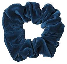 Imagem De Accessories Scrunchie And Niche Meme Scrunchies Blue Scrunchie Velvet Scrunchie