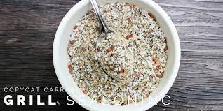 Most of the work here is just chopping stuff up, including a small ham steak which you can find where the bacon is sold in your market. Copycat Carrabba S Grill Seasoning A Dash Of Sanity