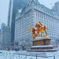 The Plaza Hotel Newyork City New York City Travel Nyc Christmas New York Winter