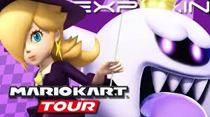 This set includes a buildable princess peach figure plus her buildable standard kart for awesome racing action! Mario Kart Tour Halloween Tour Trailer Lm King Boo Rosalina Walui King Boo Mario Kart Halloween Tour