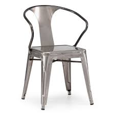 Helix Chair Gunmetal Set Of 2 108145 Contemporary Furniture Warehouse Metal Dining Chairs Dining Chairs Furniture Chair