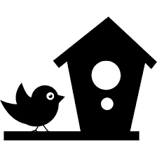 Get your spring on with these adorable happy little birdhouses! Bird And House Vector Svg Icon Svg Repo