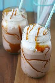 Milkshake Mocha Et Caramel Gourmandise Nourriture Recette Dessert