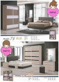 Set bilik tidur telah siap dipasang di bilik rumah. Promosi Set Bilik Tidur Desainrumahid Com