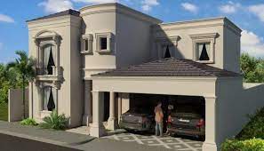 Las fachadas de casas de una planta que hemos presentado a lo largo de estos años mucho tienen que envidiarle a la idea que propone esta vivienda de una planta y media. Fachadas De Casas Con Molduras En Las Ventanas House Outside Design House Gate Design Classic House
