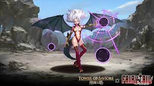 Daily Mirajane on X: Mirajane (Satan Soul) in the Tower of Saviors X Fairy  Tail game t.coOWs4LFJBjp  X