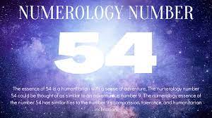 Numerology Number 54 Numerology Numerology Birth Date Numerology Numbers