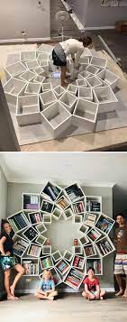 Couple Builds Diy Bookshelf Together And It S A Pinterest Dream Come True Bookshelves Diy Diy Home Decor On A Budget Diy Fails