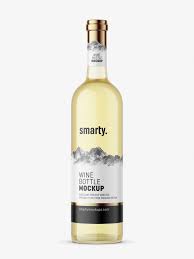White Wine Bottle Mockup Smarty Mockups Wine Bottle Wine Bottle Mockup
