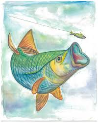 Snook Fishing Mens T Shirt Athletic Fit