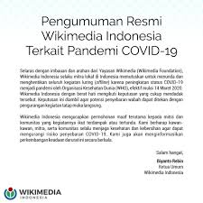 Kolej yayasan uem, residential college situated in lembah beringin, selangor, malaysia. Wikimedia Indonesia On Twitter Hal Ini Dilakukan Karena Peningkatan Status Covid 19 Menjadi Pandemi Oleh Organisasi Kesehatan Dunia Who Efektif Mulai 14 Maret 2020 Wikimedia Indonesia Dengan Berat Hati Mengikuti Keputusan Yang Cukup