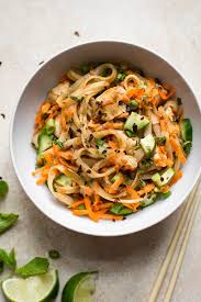 Al dente noodles are harder for your body to break down and therefore won't cause as high a spike in blood sugar, marcus explains. Chicken Stir Fry With Rice Noodles Salt Lavender