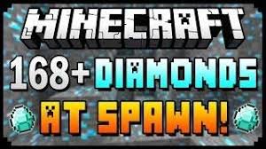 Who are the best minecraft youtubers for kids? Minecraft 168 Diamonds At Spawn Best Diamond Seed Cool Minecraft Seeds Minecraft Seed Minecraft