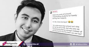 Law Student Chad Osorio speaks up about "mediocrity"; says sorry after  tweet goes viral