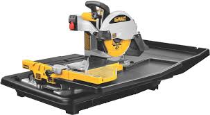 Dewalt D24000 Wet Tile Saw 10 Tile Saw Tile Saws Dewalt