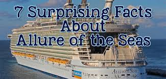 It was constructed by meyer turku in finland and delivered to royal caribbean international in october 2010. 7 Surprising Facts About Royal Caribbean S Allure Of The Seas Royal Caribbean Blog