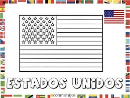 Bandera De Estados Unidos Dibujos De Banderas Para Pintar Bandera De Estados Unidos Bandera Para Colorear Banderas