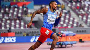 He won the silver medal at the 2019 world championships in the 400 metres event, setting the new colombian national record of 44.15 seconds. Anthony Zambrano Medalla De Plata En 400m Mundial Atletismo As Colombia