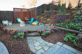 What To Do With That Slope In The Back Yard Backyard Transformation Backyard Outdoor
