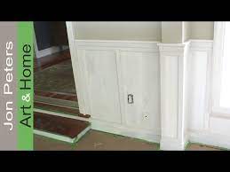 What's the correct height for chair rail and wainscot? How To Install Chair Rail With Flat Panel Wainscoting Youtube
