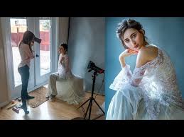This photo was taken at 1/125, f/2.8, iso 100, 24mm with the on camera flash in manual at 1/1 and pointed straight at the wedding party. Window Light Indoor Photoshoot In Home Studio Behind The Scenes Youtube