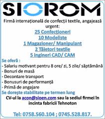 În ceea ce privește nivelul salarial, primul criteriu în alegerea unui job în 2019, media în iași este de aproximativ 2.450 de lei. Emplo Portal Cu Locuri De Munca Pentru Inginerii Textilisti 5 Ingineri Cad Cam Iasi