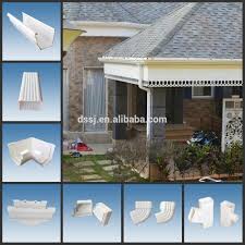 Drainage systems is a piping system which disposes household effluents. Good Quality White Gray Brown Pvc Rain Gutter Chain Roof Drainage System View Pvc Roof Gutter System Ds Product Details From Hebei Dingsu Plastic Sales Co Ltd On Alibaba Com