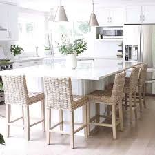 Kubu Counter Bar Stools With Gray Wash Legs Pier 1 Stools For Kitchen Island White Kitchen Bar Stools Bar Stools Kitchen Island